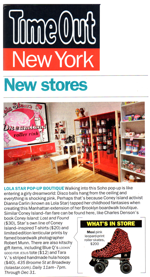 time out new store
