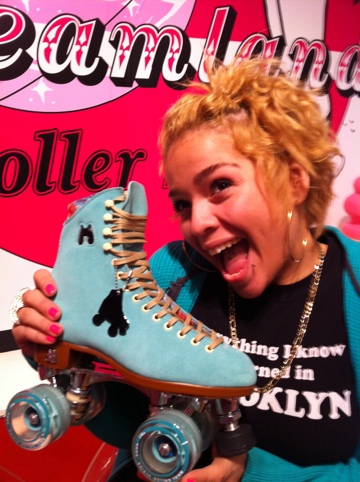 New Suede Roller Skates!