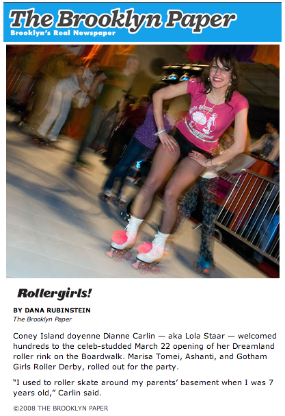 The Brooklyn Paper Loves Dreamland Roller Rink Roller Girls