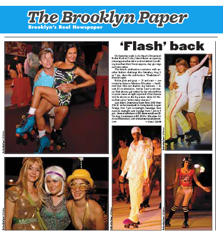 Brooklyn Paper “Flash”back into Dreamland Roller Rink