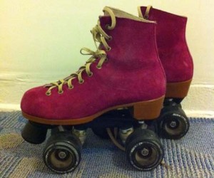 pink Roller Skates