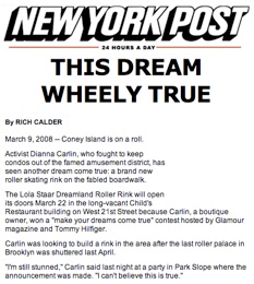 New York Post- “This Dream Wheely True”