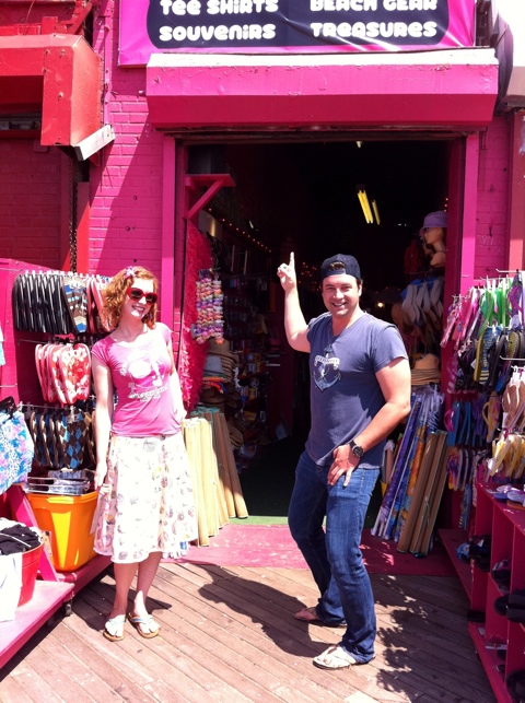 My Brother’s First Visit to Coney Island and my shop!!