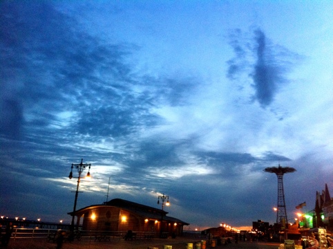 Deep Blue Boardwalk!
