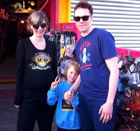 Denmark Family Loves Coney Island!