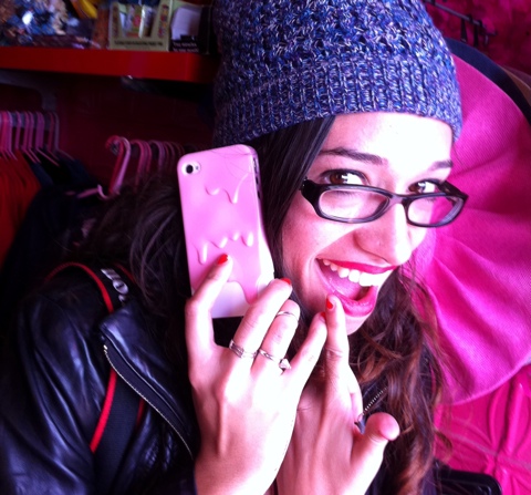Cutie Carolina & her Melt-a-licious iPhone Cover