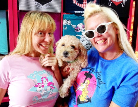 Coney Island Burlesque Legends Bambi, Bunny Love & little Shimmer!
