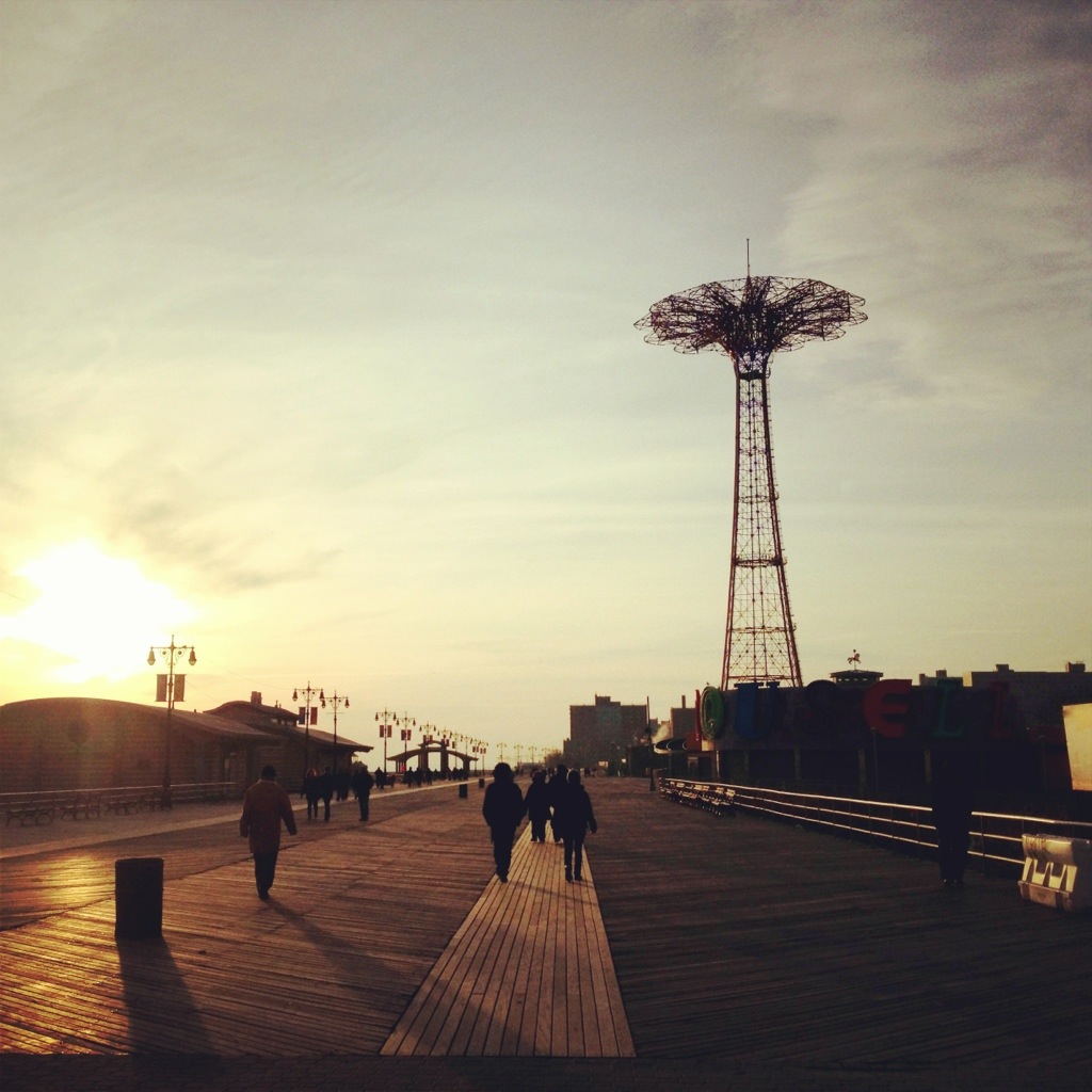 Winter Sunset Stroll