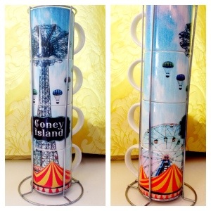 New Stacking Parachute Jump Mugs