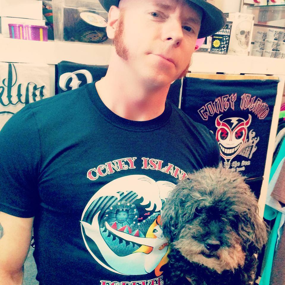 Wonder Dog and owner!