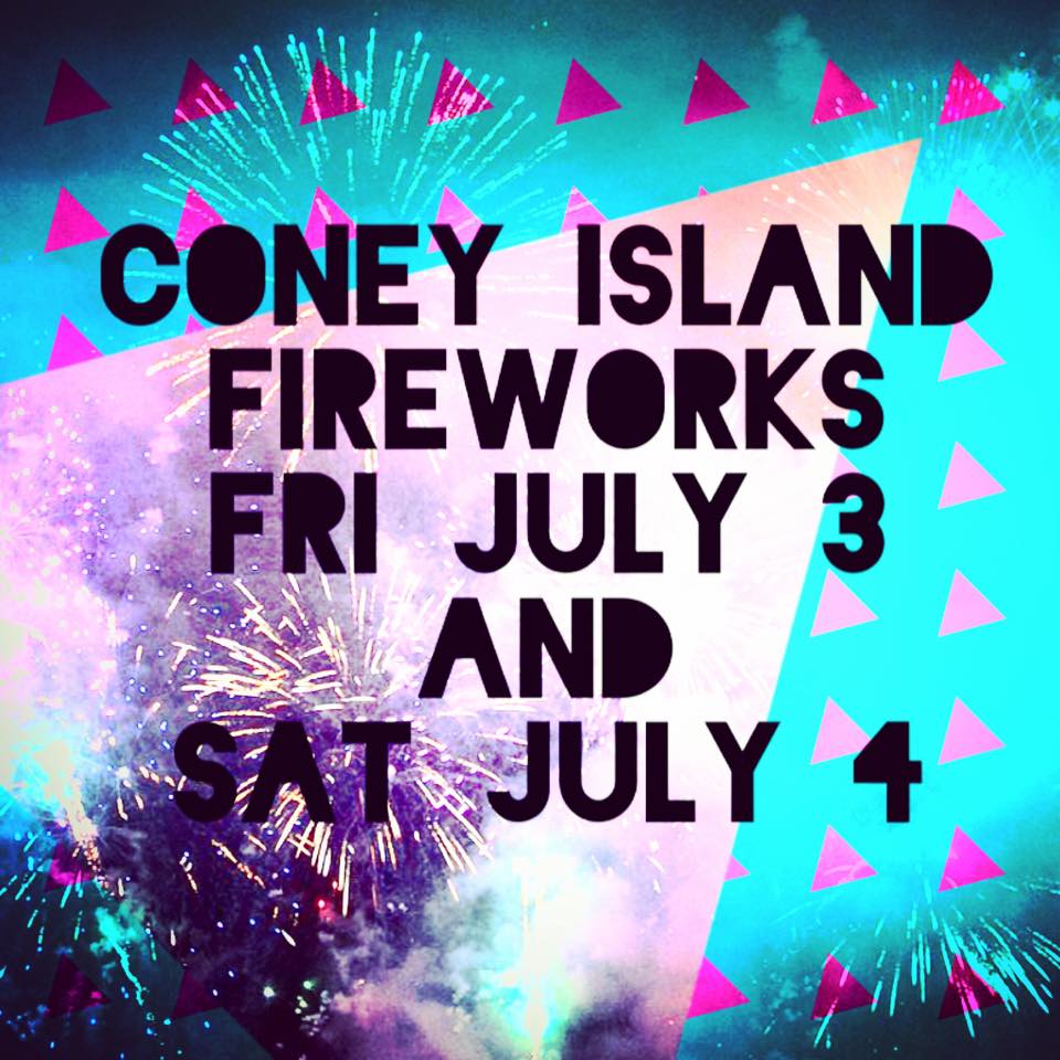 Fireworks at Coney Island!