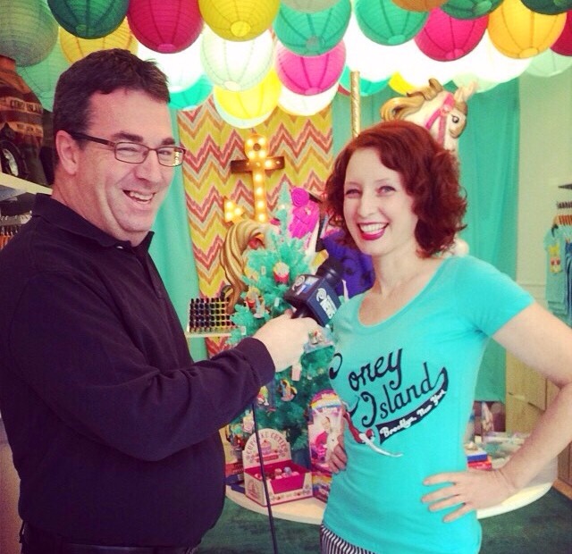 NY1 Celebrates the Opening of our Williamsburg Pop Up on Bedford Ave