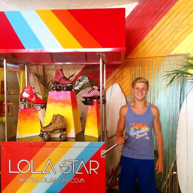 Peter Rocking our Mobile Boutique!