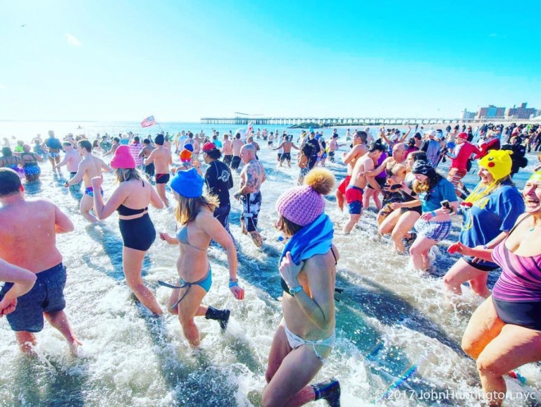 New Years Day Coney Polar Bear Plunge!