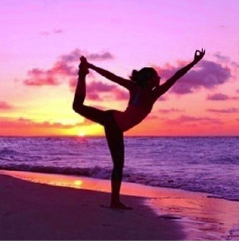 Sunset Yoga By the Beach!