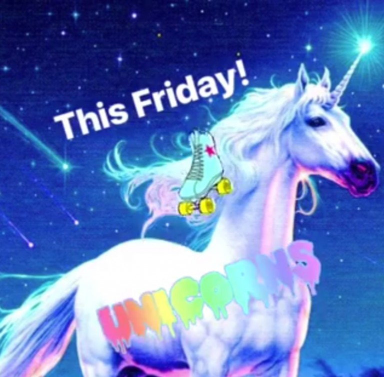 Unicorn Candyland Roller Disco!