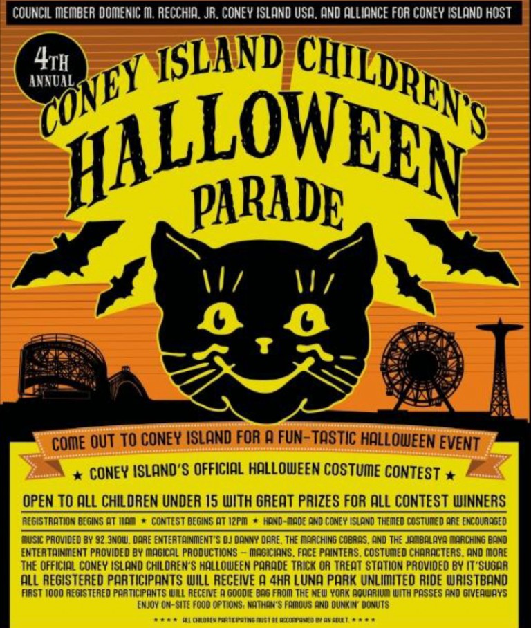 Children’s Halloween Parade 2018 in Coney Island!