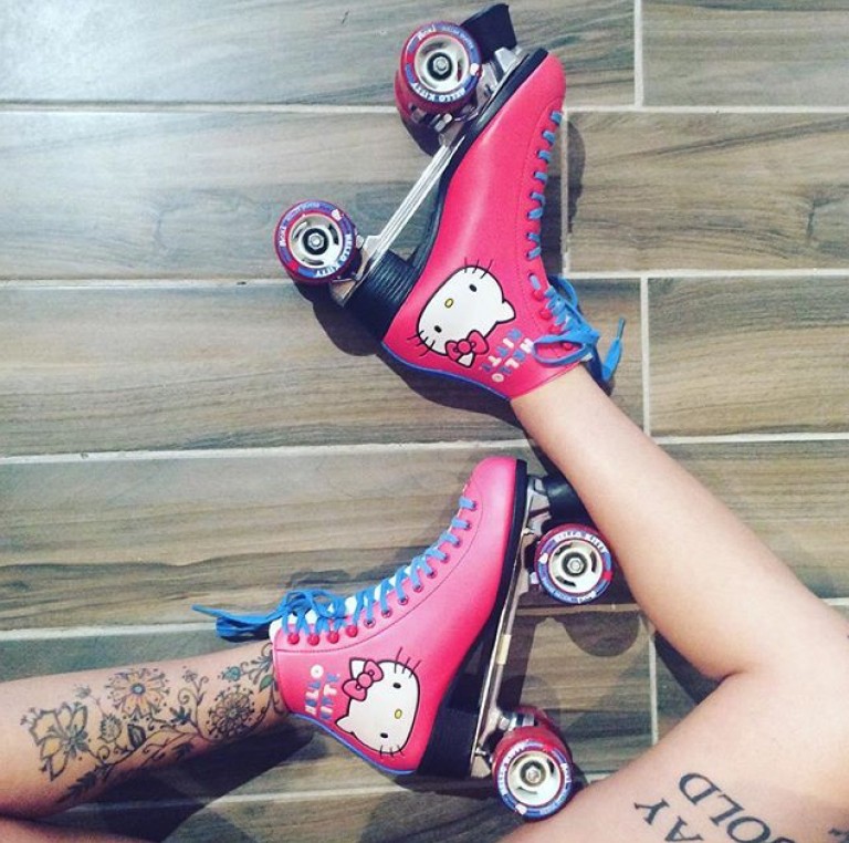 Moxie Hello Kitty Skates! Only at Lola Star Rockaway!
