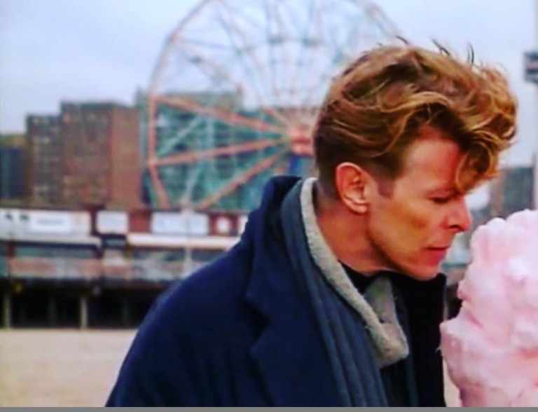 David Bowie In Coney Island