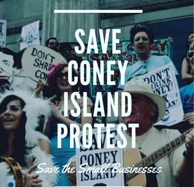 Save Coney Island Protest!